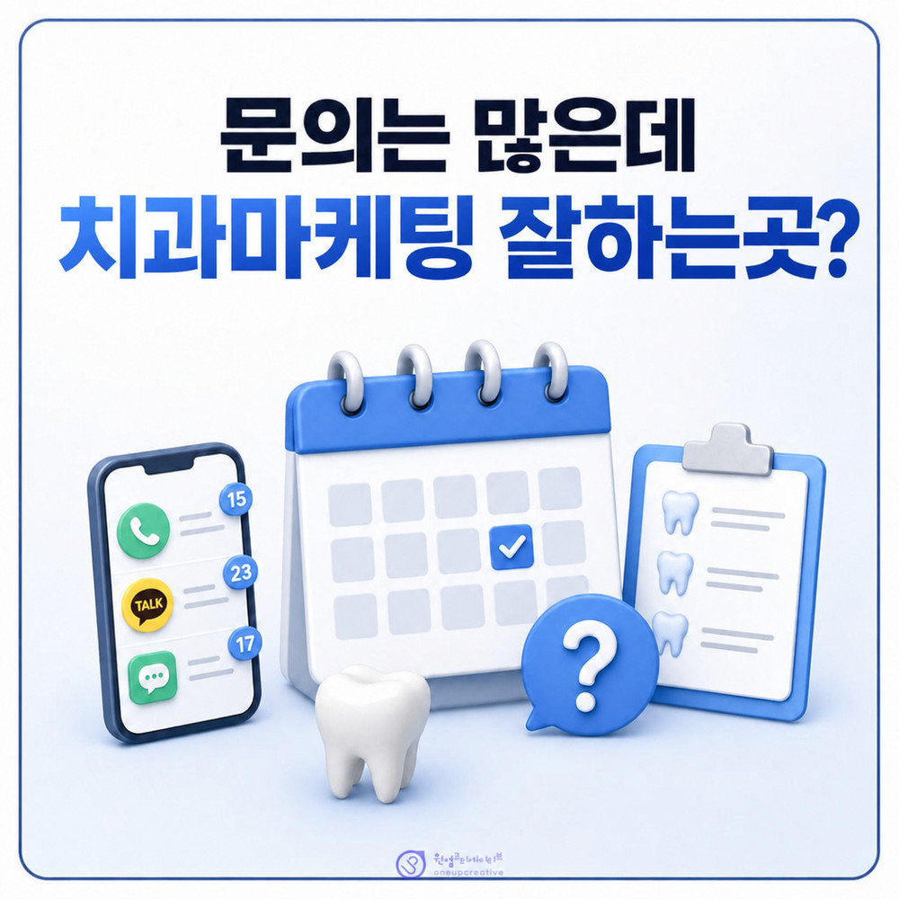 치과마케팅 예약 전환 흐름