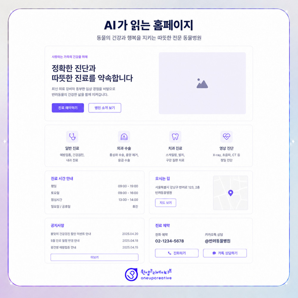 동물병원 정보 구조화 체크리스트